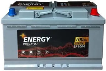 Автомобильный аккумулятор Energy Premium EP1004 R+ низ (100 А·ч)