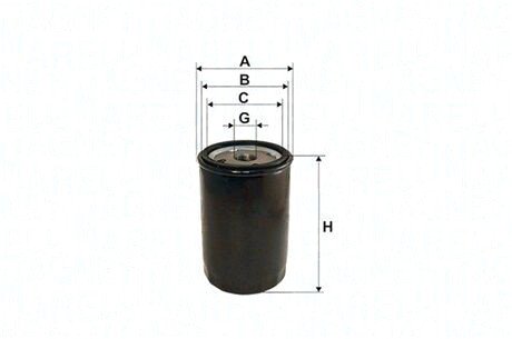 

Масляный фильтр Magneti Marelli 153071762451