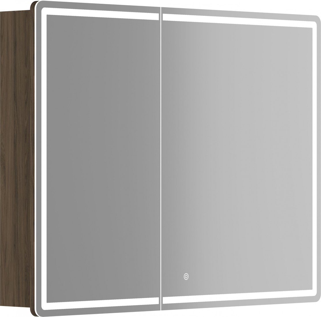 

Sancos Шкаф с зеркалом Mirror MI100ECH (с LED подсветкой, дуб чарльстон)