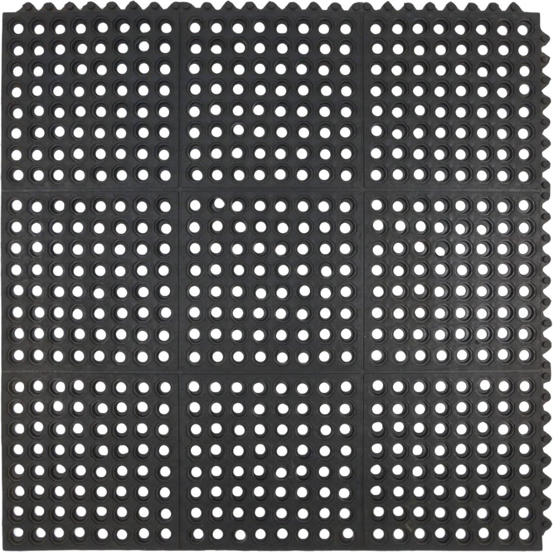 

Придверный коврик SunStep Грязесборный модульный 90х90 30-011 (черный)