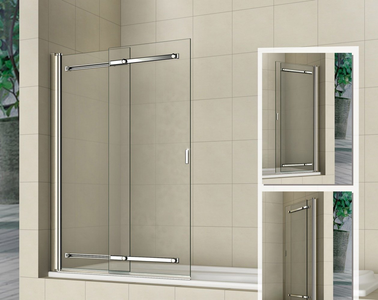 

Стеклянная шторка для ванны RGW SC-44 100 см