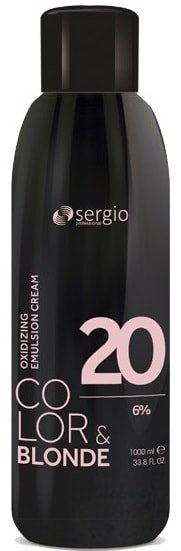 

Окислитель Sergio Professional Color&Blonde 20Vol 6% 1 л