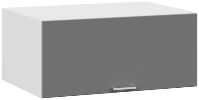 

Шкаф навесной Трия Габриэлла 1В8ГП (белый/титан)