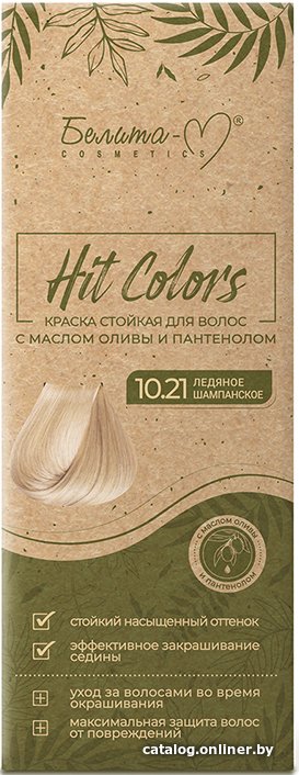 Гель-краска Белита-М Hit Colors 10.21 Ледяное шампанское
