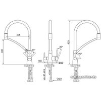 Смеситель Paulmark Siegen Si213111-GM (вороненая сталь)