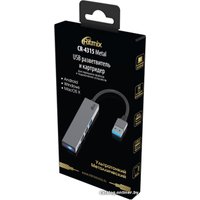 USB-хаб  Ritmix CR-4315 Metal