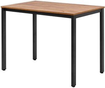 Кухонный стол Millwood Сеул Л 100x60x75 (дуб табачный Craft/металл черный)