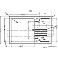 Кухонная мойка ZorG GL-7851 (черный/графит)