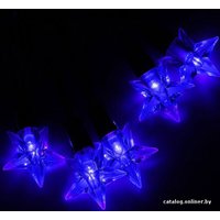 Светодиодная гирлянда Luazon Метраж Звезда средняя Led-40 (5 м, синий) [1080100]