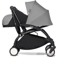 Универсальная коляска Babyzen Yoyo2 (2 в 1, черная рама, серый)