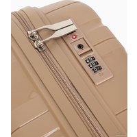 Чемодан-спиннер Sun Voyage SV051-PPD196-20 57 см (бежевый)