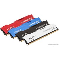 Оперативная память HyperX Fury White 8GB DDR3 PC3-12800 HX316C10FW/8