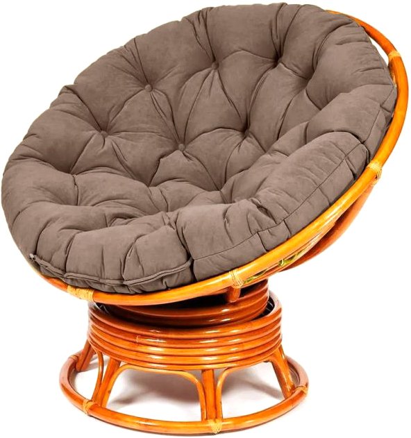 

Кресло Мир Ротанга Papasan 23/01В (коньяк/коричневый)