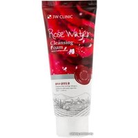  3W Clinic Пенка для умывания Rose Water Foam Cleansing 100 мл