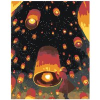 Картина по номерам SLAVINA Небесные фонарики YOAR-13213artology1