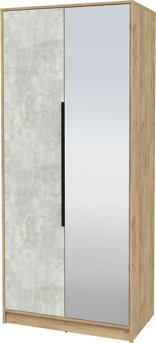 

Шкаф-купе Интерлиния Концепт КТ-Ш2з (бетон лайт/дуб золотой)