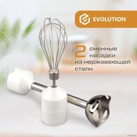 Погружной блендер Evolution HBS-1342 White