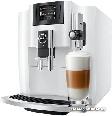 Кофемашина JURA E8 Piano White