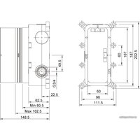 Душевая система  Timo Petruma SX-5019/00SM (хром)