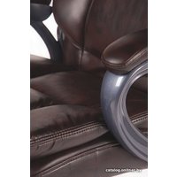 Офисное кресло Norden Medison H-1182-322 (серый/экокожа темно-коричневый)