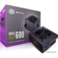 Блок питания Cooler Master MWE 600 Bronze V2 MPE-6001-ACAAB-EU