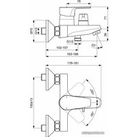 Смеситель Ideal Standard Cerafine D BC494AA