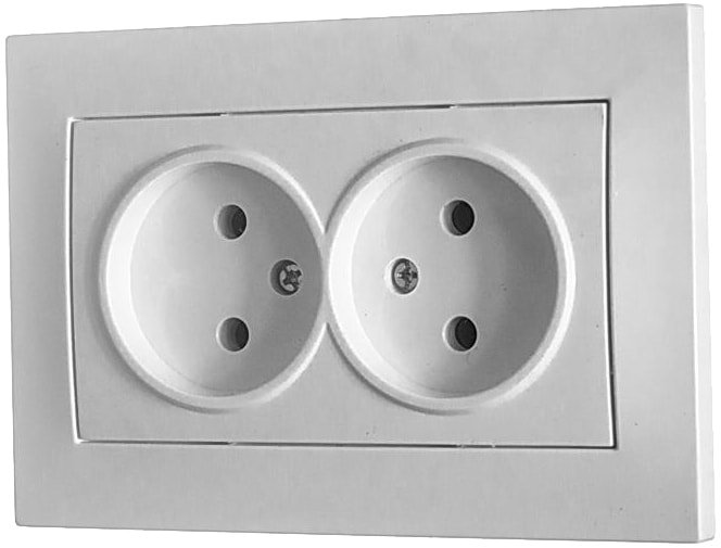 

Розетка Elbi Vega 510-015630-908 (белый)