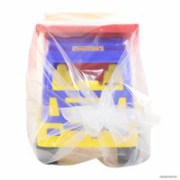 Набор Полесье Премиум автомобиль-самосвал + лопата большая грабли большие 9851