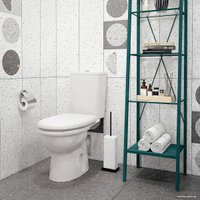 Унитаз напольный Керамин Ареццо (бачок, сиденье полипропилен, 1-реж. Инкоэр)