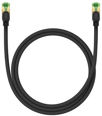 Baseus High Speed CAT8 40Gigabit Ethernet Cable (1 м, черный)