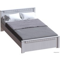 Кровать Мебельград Прованс с подъемным ортопедическим основанием 120x200 (бодега белая/платина премиум) в Пинске