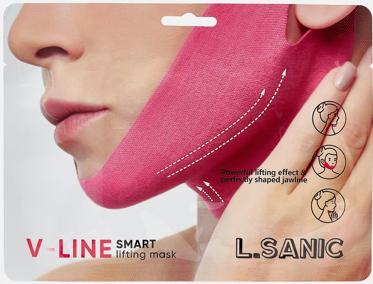 

L.Sanic Маска для лица тканевая Бандаж V-Line Smart Lifting Mask