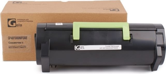 

Картридж Gala-print GP-60F5X00/60F5X0E (аналог Lexmark60F5X00/60F5X0E)