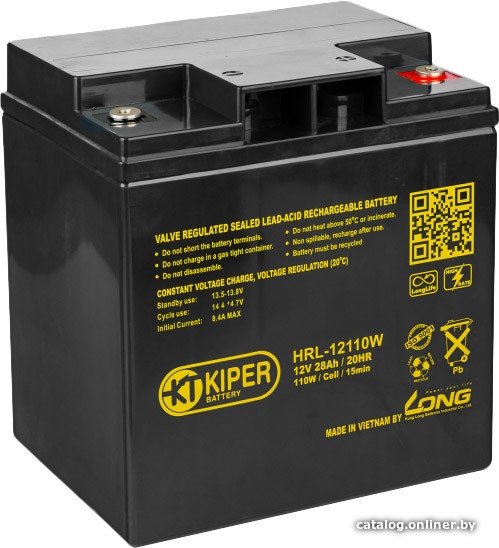 Аккумулятор для ИБП Kiper HRL-12110W (12В/28 А·ч)