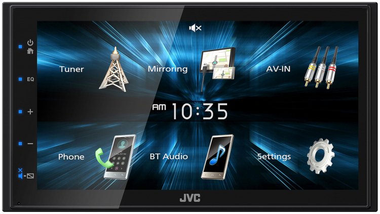

USB-магнитола JVC KW-M150BT