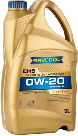 

Моторное масло Ravenol EHS 0W-20 5л