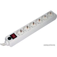 Сетевой фильтр Гарнизон 6 розеток, белый, 5 м (EHW-15-5.0M)