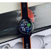 Умные часы Profit WS-GS58 (серебристый с серо-желтым спортивным ремешком)