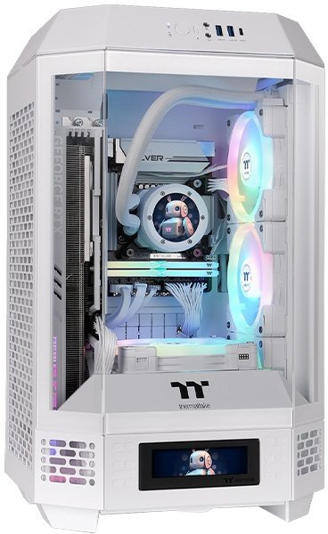 

Корпус Thermaltake The Tower 250 Snow CA-1Z9-00S6WN-00