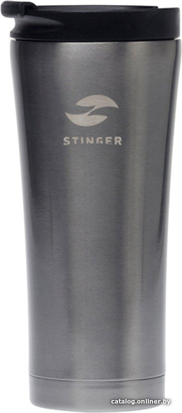 Термокружка Stinger HY-VF143 0.45л (черный глянцевый)