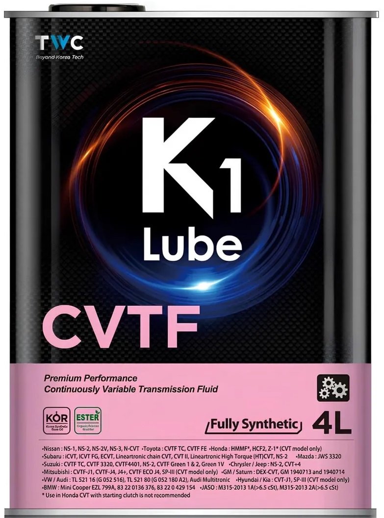 

Трансмиссионное масло K1 Lube CVTF 4л