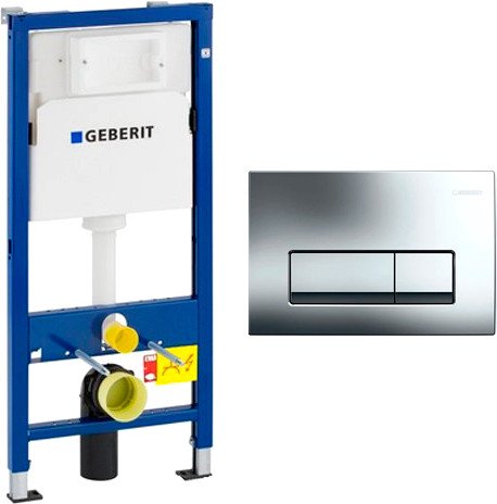 

Инсталляция для унитаза Geberit DuoFix Delta50 458.103.00.1+115.119.21.1