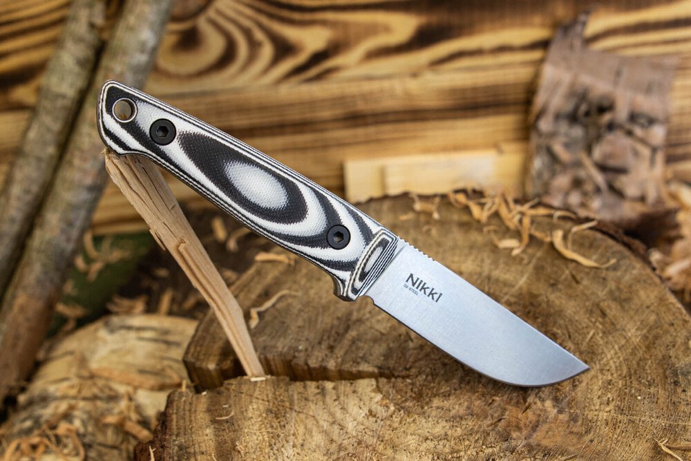 Нож Kizlyar Supreme Nikki D2 StoneWash G10