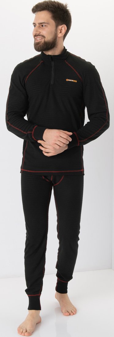 

Костюм Huntsman Thermoline ZIP 44-46 (фактурный флис, черный)