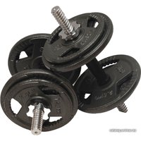 Набор гантелей с соединительным грифом  Titan Sport хамертон 2x9 кг