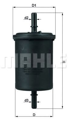 

Топливный фильтр Mahle Knecht KL4161