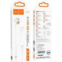 Наушники Hoco M115 USB Type-C (белый/золотистый)