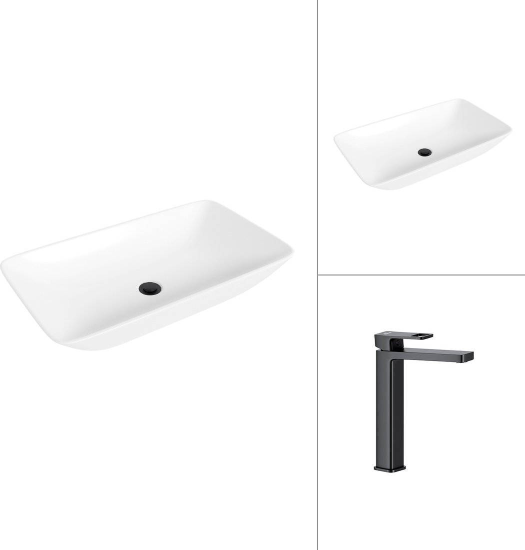 Умывальник Lauter 21886 + Cascade 21СК0655BS