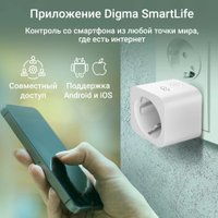 Умная розетка Digma DiPlug 200S