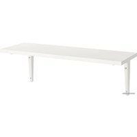 Полка Ikea Бургульт 904.305.19 + Сиббгульт 504.502.41 (белый)